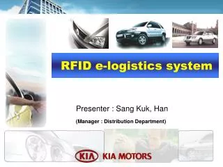 RFID e-logistics system