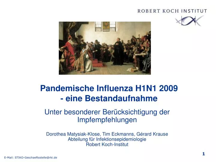 pandemische influenza h1n1 2009 eine bestandaufnahme