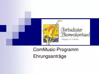 commusic programm ehrungsantr ge