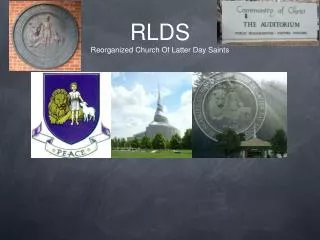 RLDS Reorganized Church Of Latter Day Saints