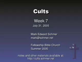 Cults