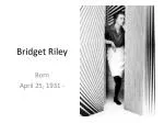 Bridget Riley - slide 1