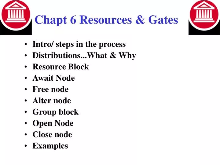 chapt 6 resources gates