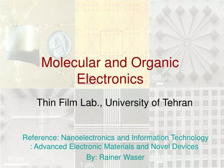 molecular and organic electronics