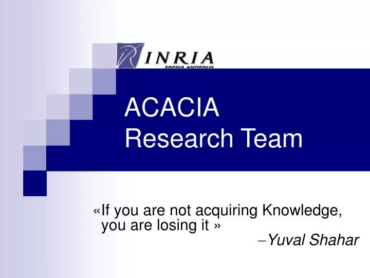 acacia research team