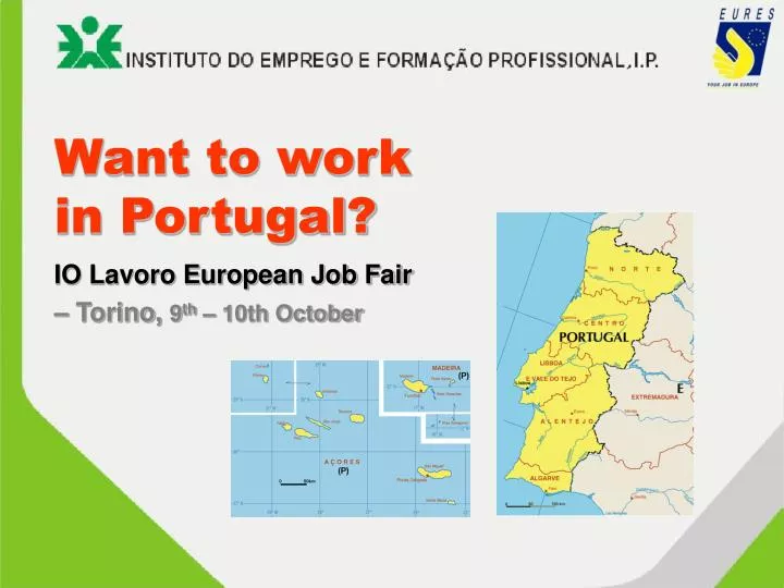 want to work in portugal