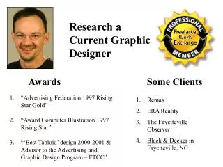 Research a Current Graphic Designer
