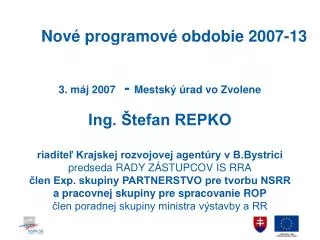 nov programov obdobie 2007 13