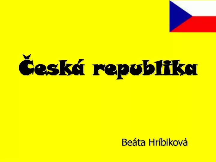 esk republika