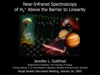 Near-Infrared Spectroscopy of H 3 + Above the Barrier to Linearity