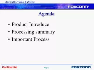agenda