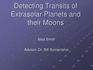 Detecting Transits of Extrasolar Planets and their Moons