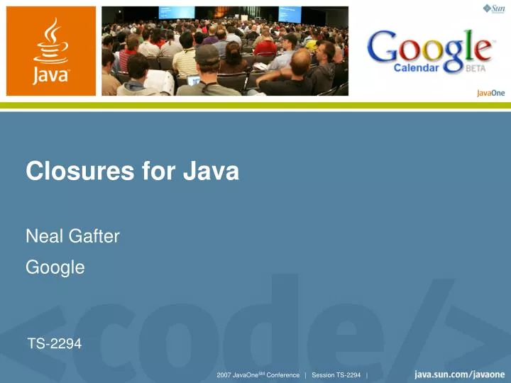 closures for java