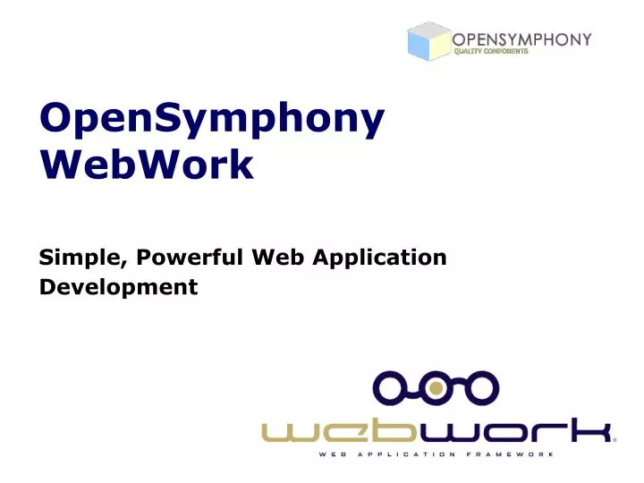 opensymphony webwork