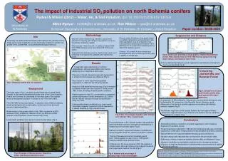 The impact of industrial SO 2 pollution on north Bohemia conifers