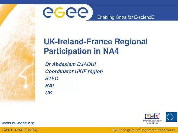 uk ireland france regional participation in na4