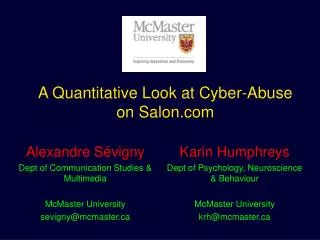 A Quantitative Look at Cyber-Abuse on Salon