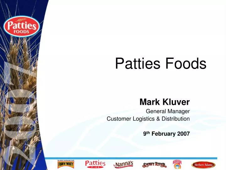 patties foods