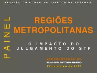 regi es metropolitanas