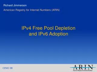 IPv4 Free Pool Depletion and IPv6 Adoption