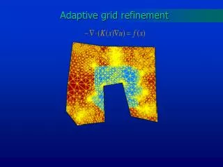 Adaptive grid refinement