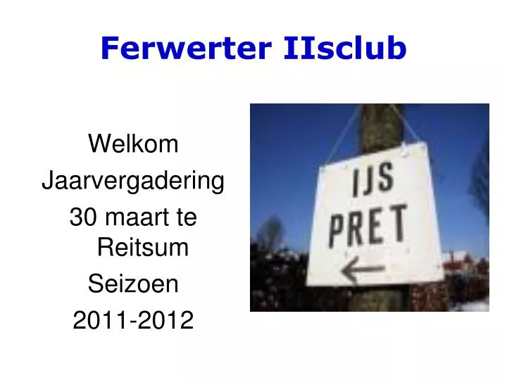 ferwerter iisclub