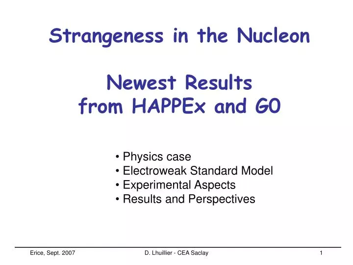 strangeness in the nucleon newest results from happex and g0