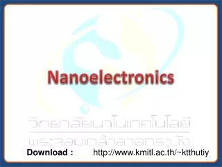 nanoelectronics