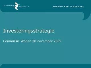 investeringsstrategie