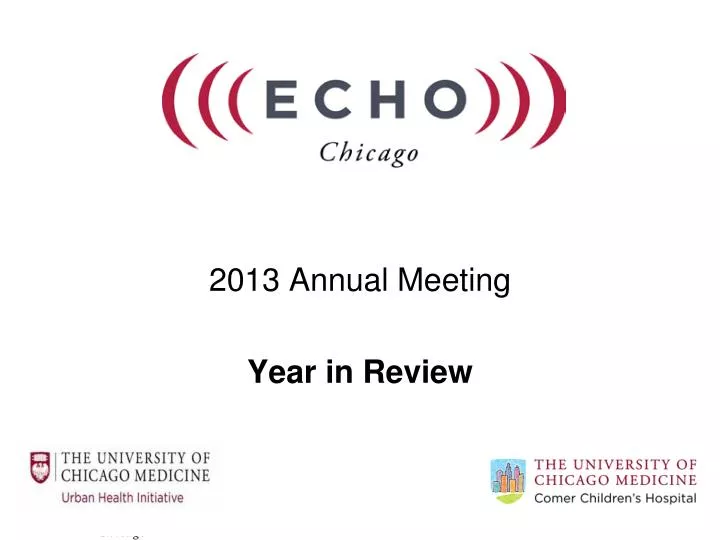 2013 annual meeting year in review