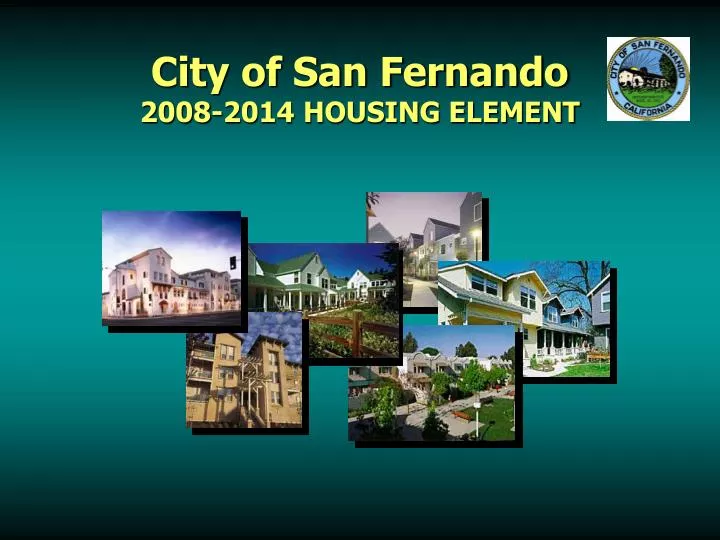 city of san fernando 2008 2014 housing element