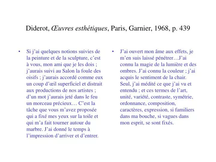 diderot uvres esth tiques paris garnier 1968 p 439