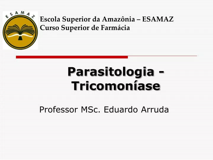 parasitologia tricomon ase