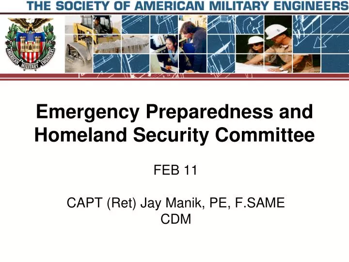 emergency preparedness and homeland security committee