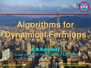Algorithms for Dynamical Fermions