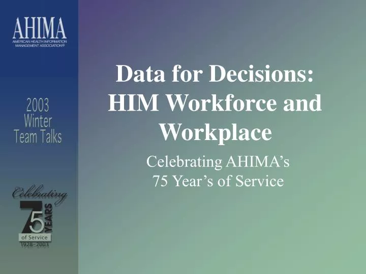 data for decisions him workforce and workplace