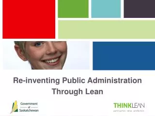 Re-inventing Public Administration Through Lean