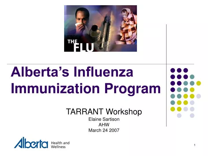 alberta s influenza immunization program