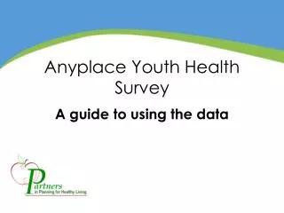 Anyplace Youth Health Survey