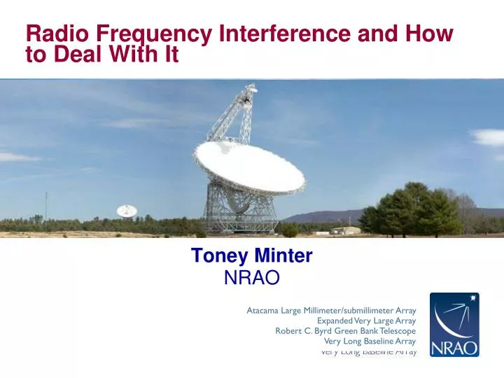 radio frequency interference and how to deal with it