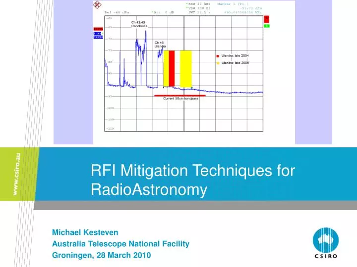 rfi mitigation techniques for radioastronomy