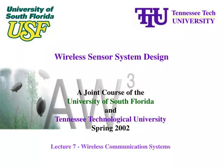 wireless sensor system design