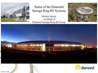 Status of the Diamond Storage Ring RF Systems