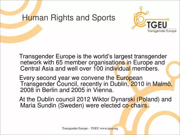 human rights and sports