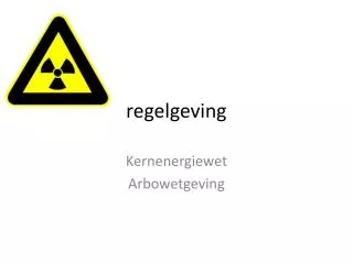 regelgeving