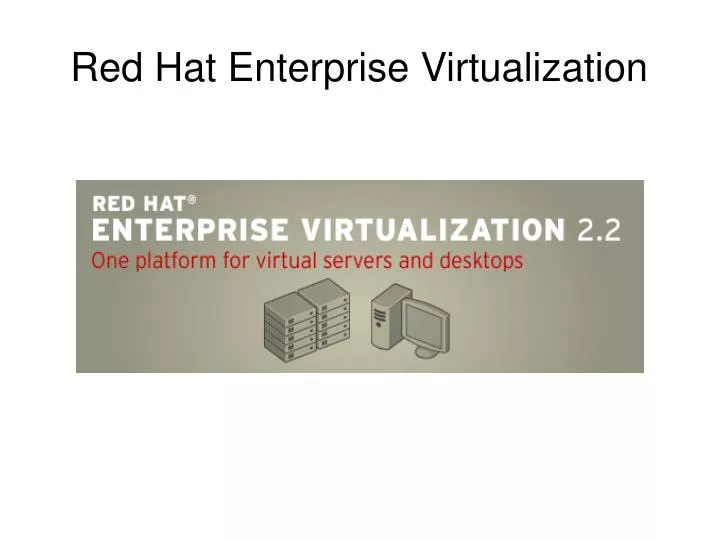 red hat enterprise virtualization