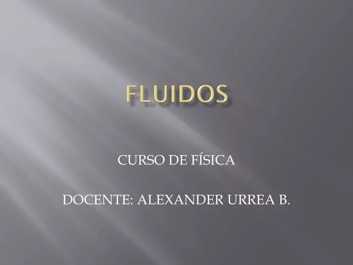 fluidos