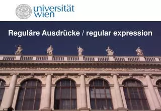 regul re ausdr cke regular expression