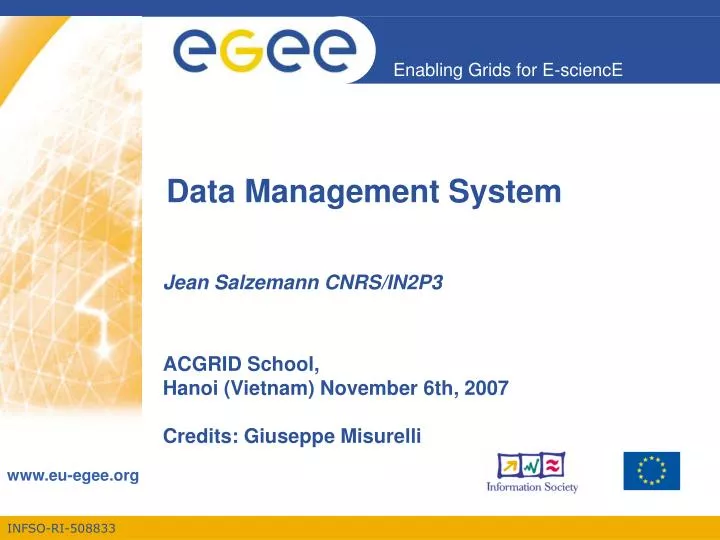 data management system