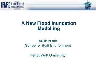 A New Flood Inundation Modelling